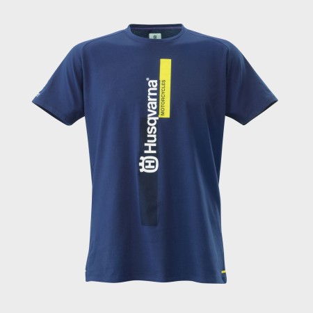 AUTHENTIC TEE BLUE L 