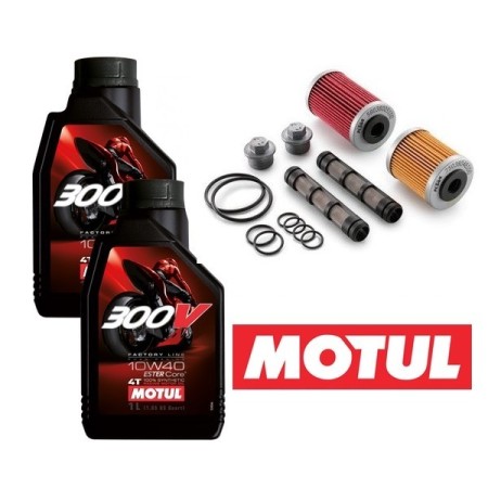 Pack vidange MOTUL  Husqvarna 701 10W40 300V