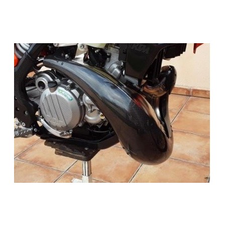 Protection de pot carbone Husqvarna 250/300 2T