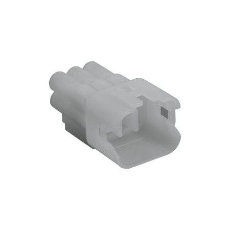 HM SEALED SERIES MALE CONNECTOR 6-POSITION
