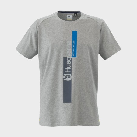 AUTHENTIC TEE GREY MELANGE S 
