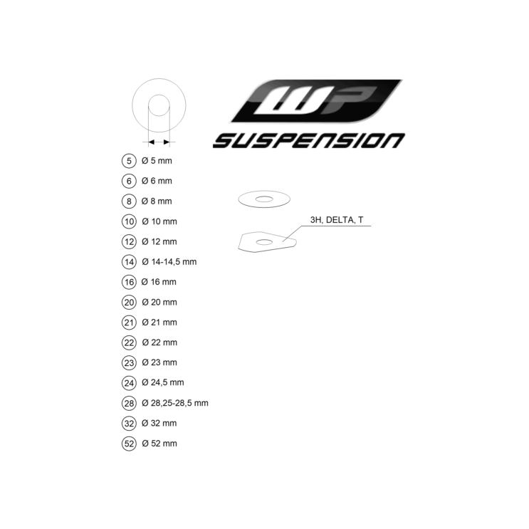 Clapets settings WP HUSQVARNA 50 TC 2023