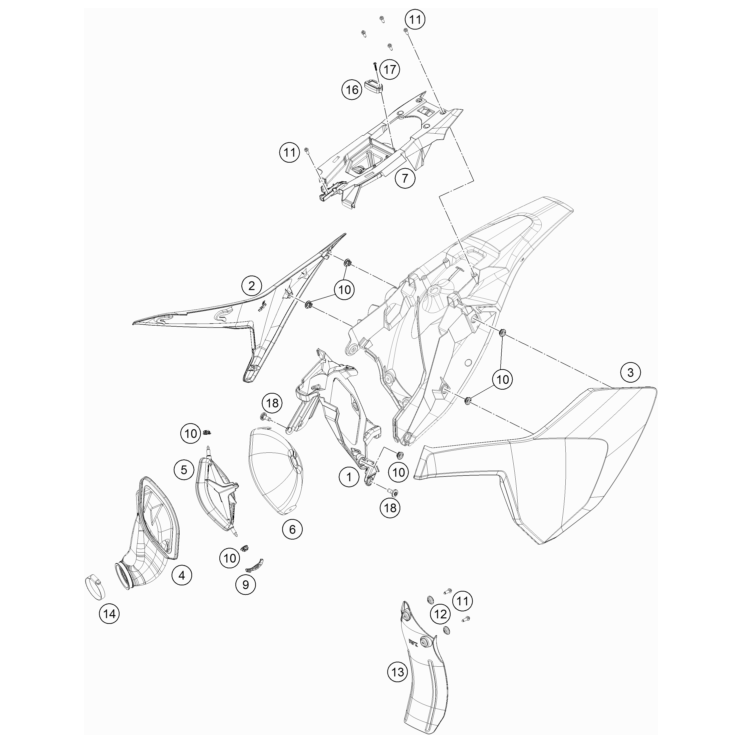 Filtre à air HUSQVARNA 85 TC 2023