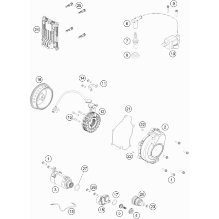 Système d'allumage HVA 150...