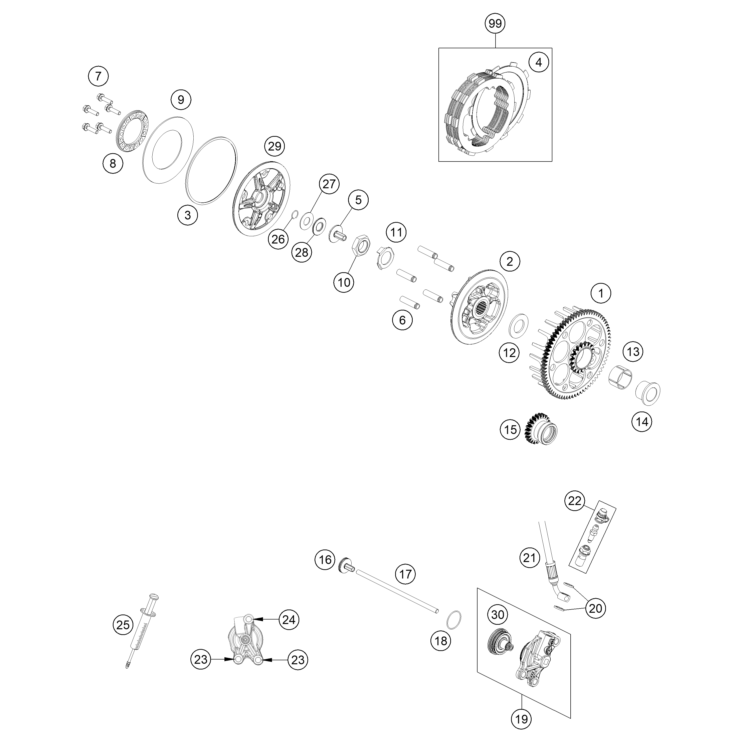 Embrayage HVA 150 TEI 2023