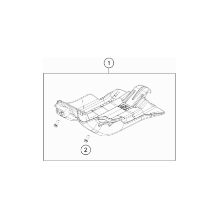 Sabot moteur HUSQVARNA 250...