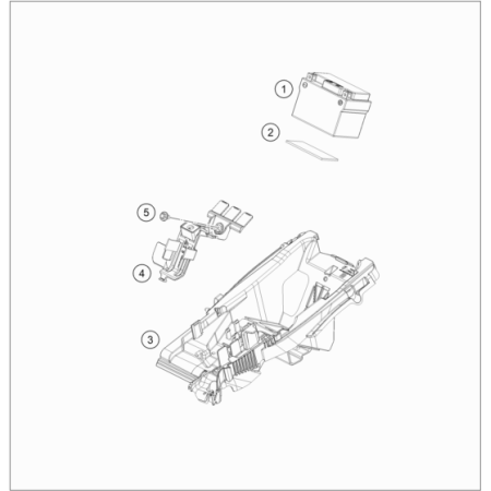 Batterie HUSQVARNA 250 FE 2023