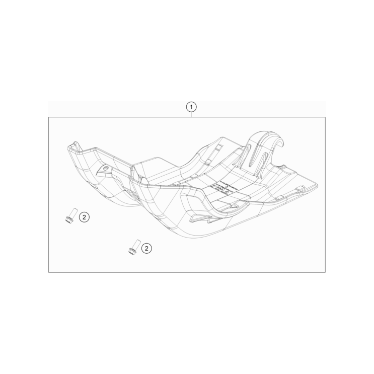 Sabot moteur HUSQVARNA 350 FE 2023