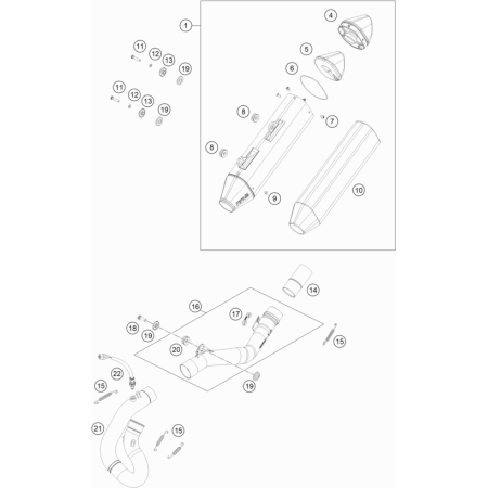 Echappement HVA 450 FE 2023