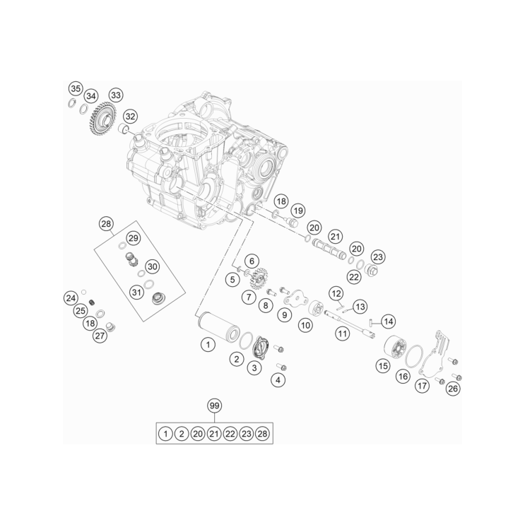 Système de lubrification HVA 450 FE 2023