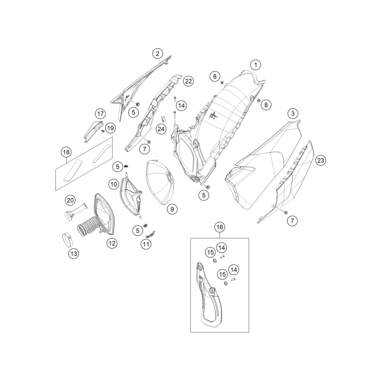 Filtre à air HVA 450 FE 2023