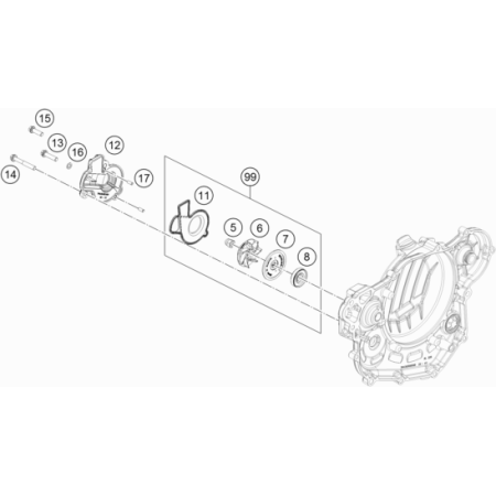 Pompe a eau HUSQVARNA 501...