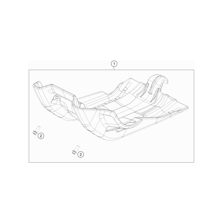 Sabot moteur HUSQVARNA 501 FE 2023