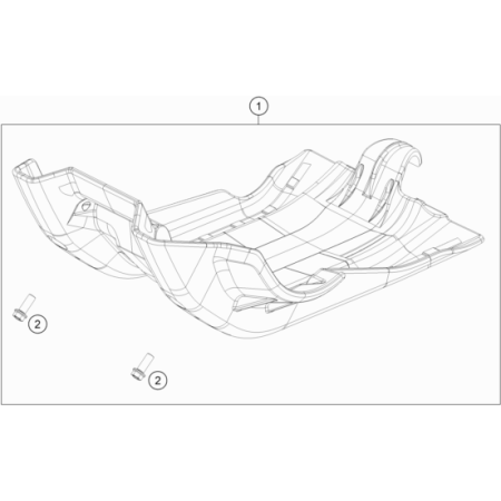 Sabot moteur HUSQVARNA 501...