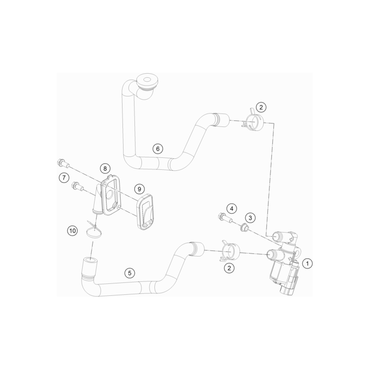 Filtre anti-pollution HUSQVARNA 701 SM 2022