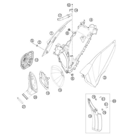 Filtre à air HVA 250 TE 2014