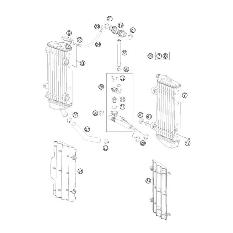 Système de refroidissement HVA 250 TE 2014