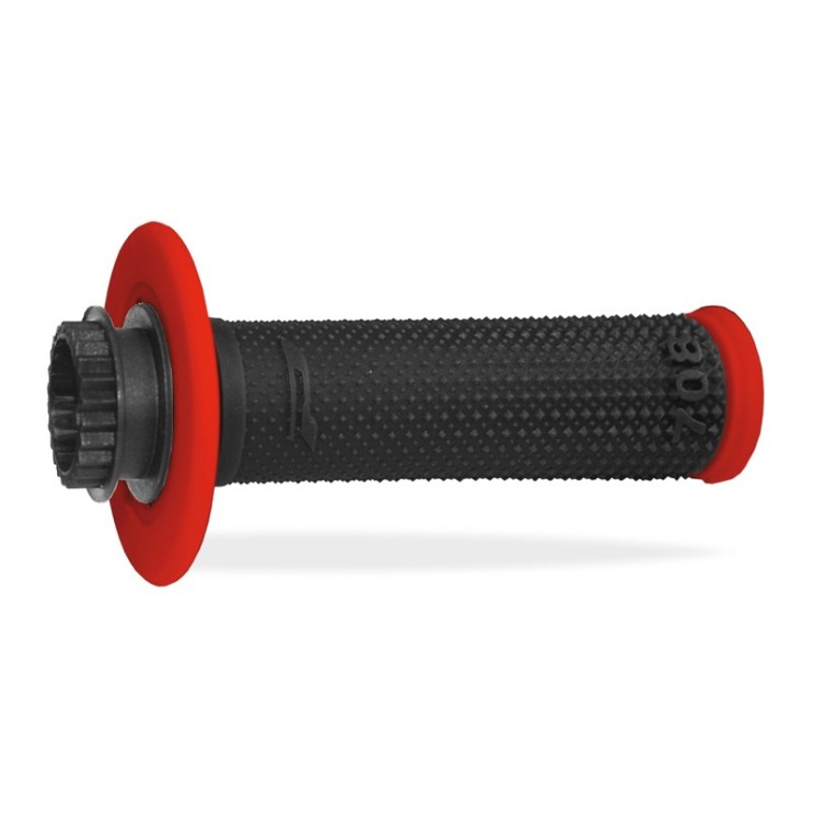 Poignée Lock On Progrip 708 pour Beta - Rouge/Noir Poignée Lock On Progrip 708 pour Beta - Rouge/Noir