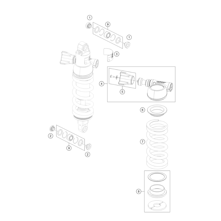 ARMORTISSEUR ECLATEE 901 NORDEN 2022