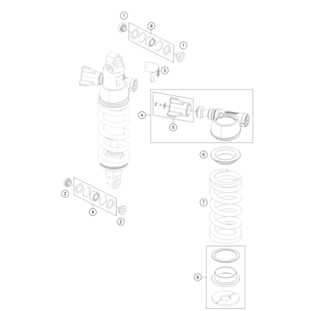 ARMORTISSEUR ECLATEE 901 NORDEN 2022