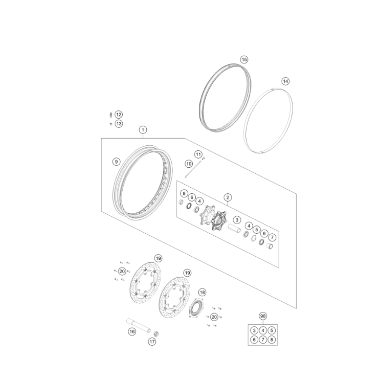 ROUE AVANT 901 NORDEN 2022