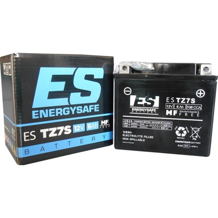 BATTERIE ENERGY SAFE ESTZ7S 12V/6AH pour Husqvarna TE 04-13