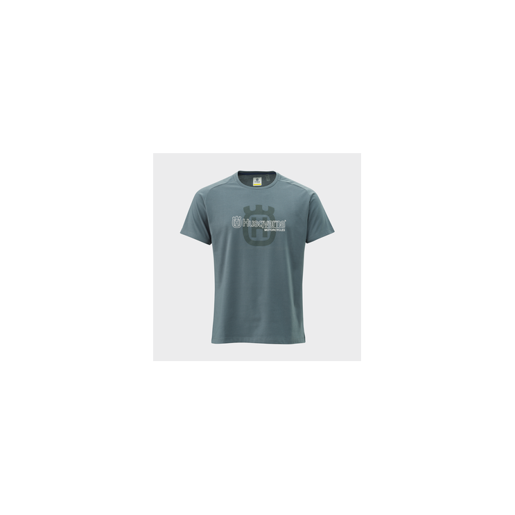 TEE SHIRT HUSQVARNA GRIS ORIGIN  XL 
