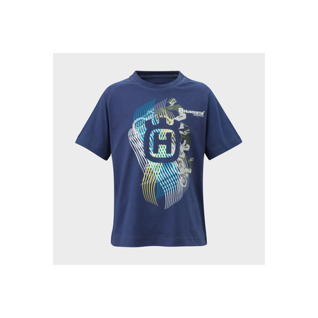 TEE SHIRT HUSQVARNA ENFANT RAILED  140/8-10Y 