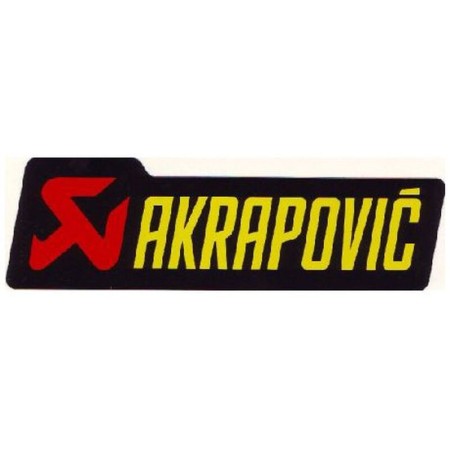 Autocollant AKRAPOVIC 44x150 