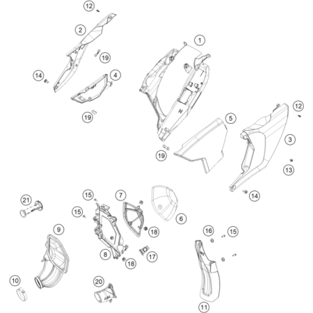 BOITE A AIR HUSQVARNA 150...