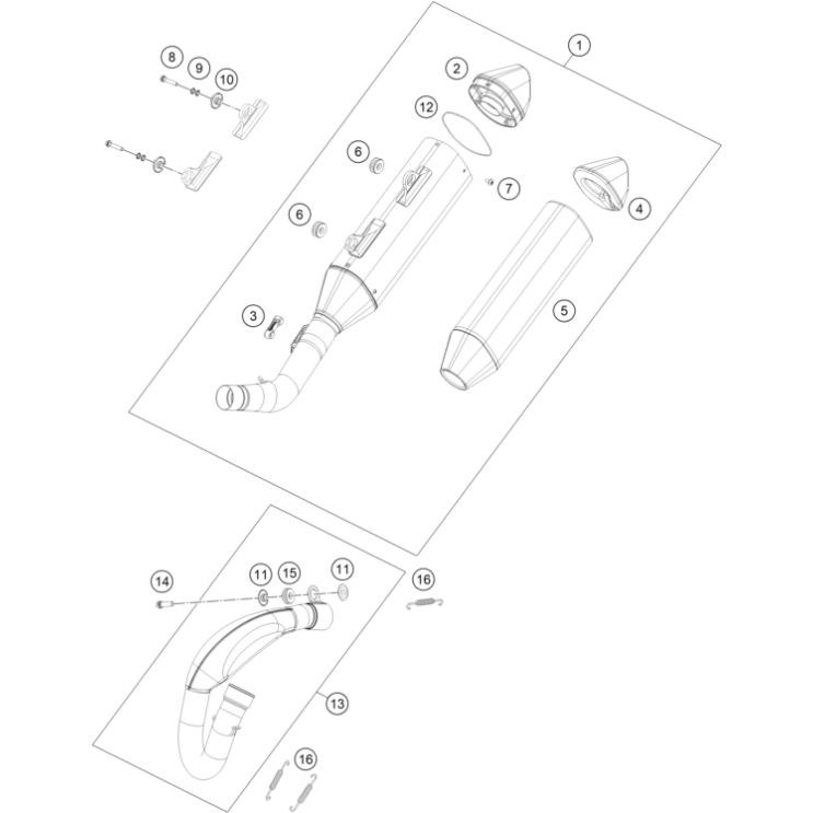 ECHAPPEMENT HUSQVARNA 450 FS 2024
