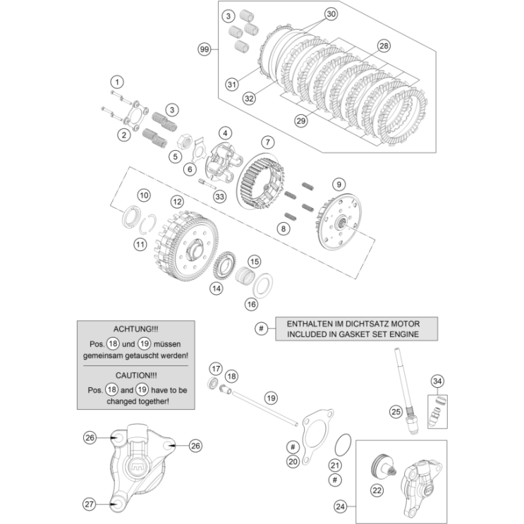 EMBRAYAGE HUSQVARNA 701 ENDURO 2021