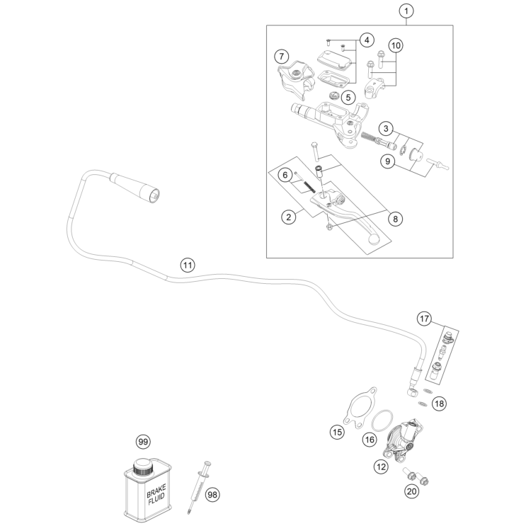 SYSTÉME D'EMBRAYAGE HUSQVARNA 350 FC 2024