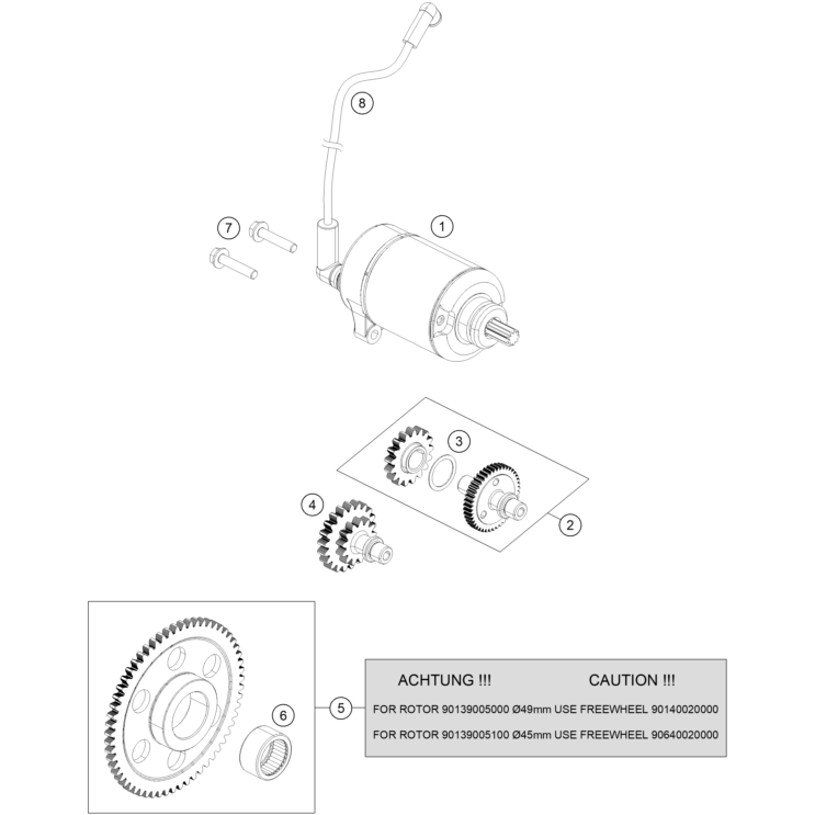 DEMARREUR ELECTRIQUE