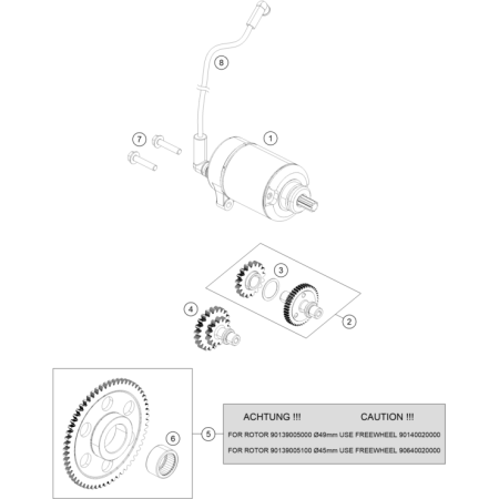 DEMARREUR ELECTRIQUE
