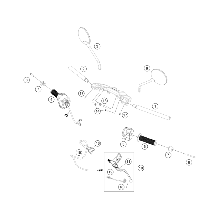 GUIDON - COMMANDES