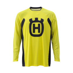 MAILLOT MOTO HUSQVARNA AUTHENTIC JAUNE 24 