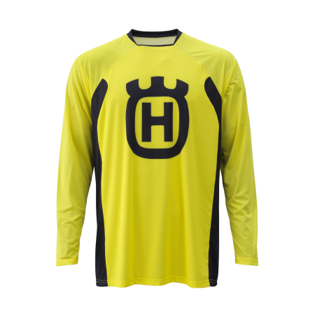 MAILLOT MOTO HUSQVARNA AUTHENTIC JAUNE 24 