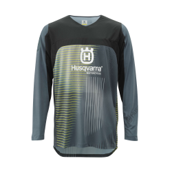 MAILLOT HUSQVARNA RAILED GRIS 