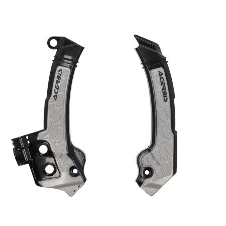 Protection de cadre ACERBIS X-GRIP Noir et Gris - Husqvarna TE/FE 2024 