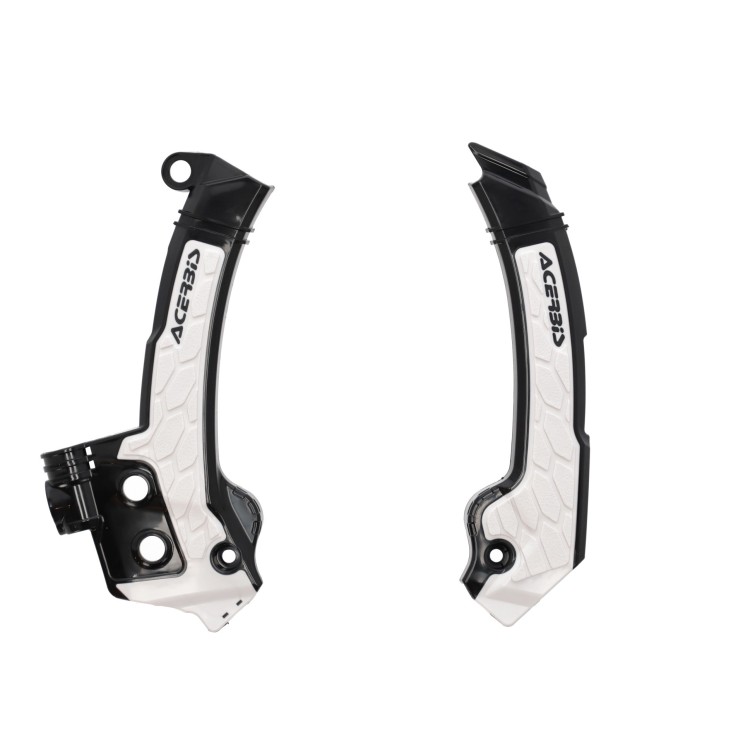 Protection de cadre ACERBIS X-GRIP Noir et Blanc - Husqvarna TE/FE 2024 