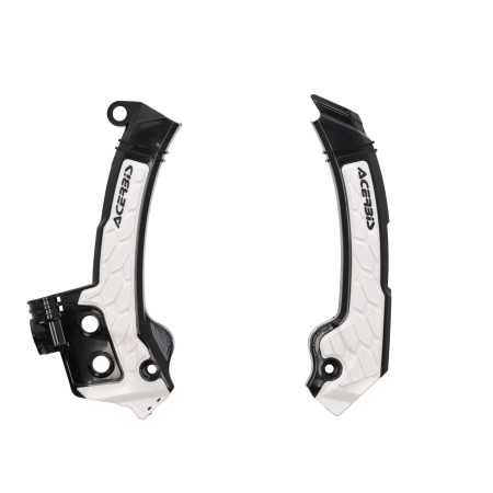 Protection de cadre ACERBIS X-GRIP Noir et Blanc - Husqvarna TE/FE 2024 
