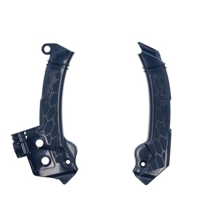 Protection de cadre ACERBIS X-GRIP Bleu et Bleu - Husqvarna TE/FE 2024 