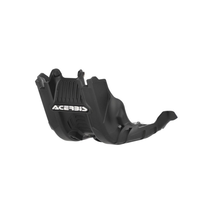 NICECNC Cobertura de Motor Negra 4T Protección Guarda Motor Compatible con KTM EXC-F 250/350 2017-2023 XCF-W 350 2020-2022 Compatible con Husqvarna FE 250/350 2017-2023 Ver Ajuste