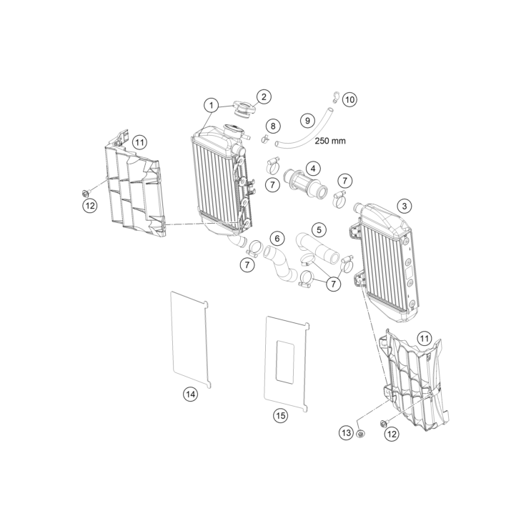 SYSTEME DE REFROIDISSEMENT 85 TC 19/16 2022
