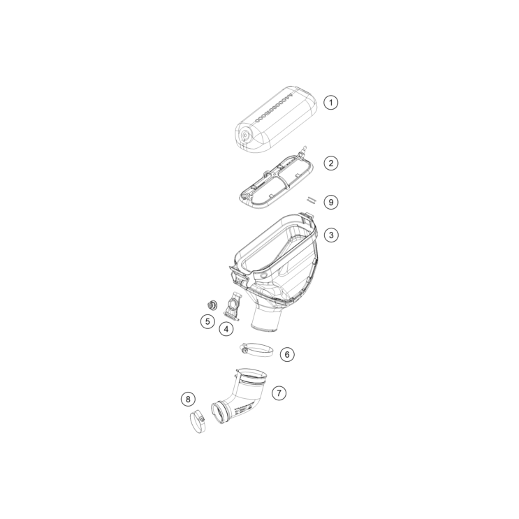 FILTRE A AIR HUSQVARNA 50 TC 2024