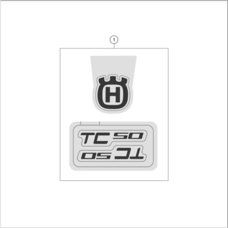 KIT DECO HUSQVARNA 50 TC 2024