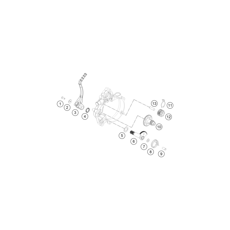 KICK HUSQVARNA 50 TC 2024