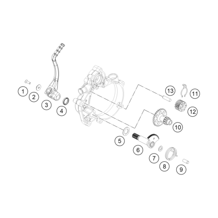KICK HUSQVARNA 50 TC 2024