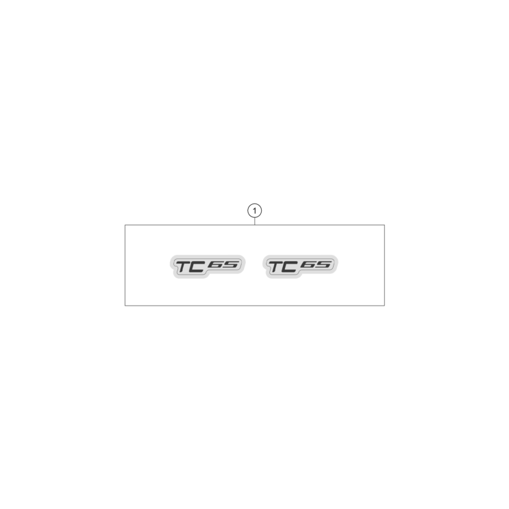 KIT DECO HUSQVARNA 65 TC 2025